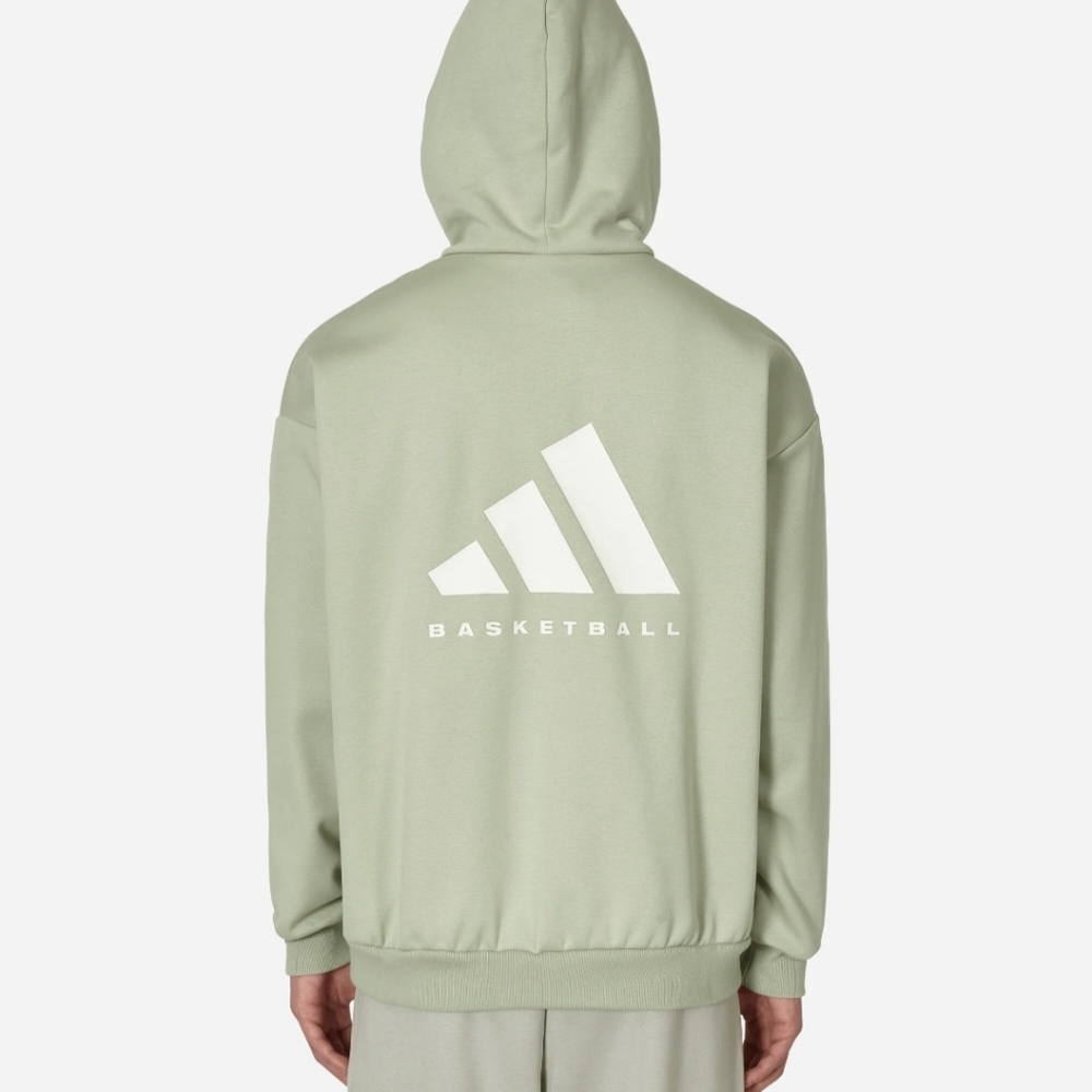 Adidas basketball oversize hoodie men size M